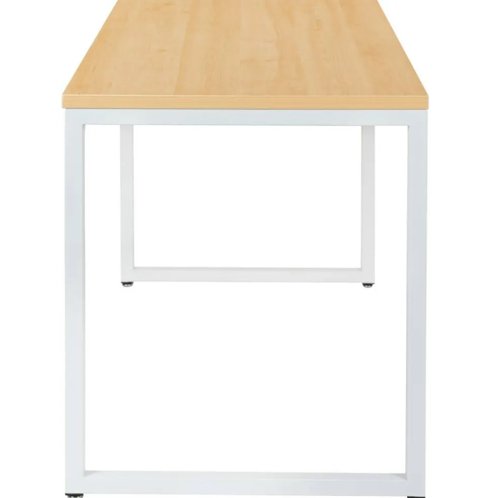 Merrick Lane Berlin 47 Inch Computer Desk with Open Metal Frame