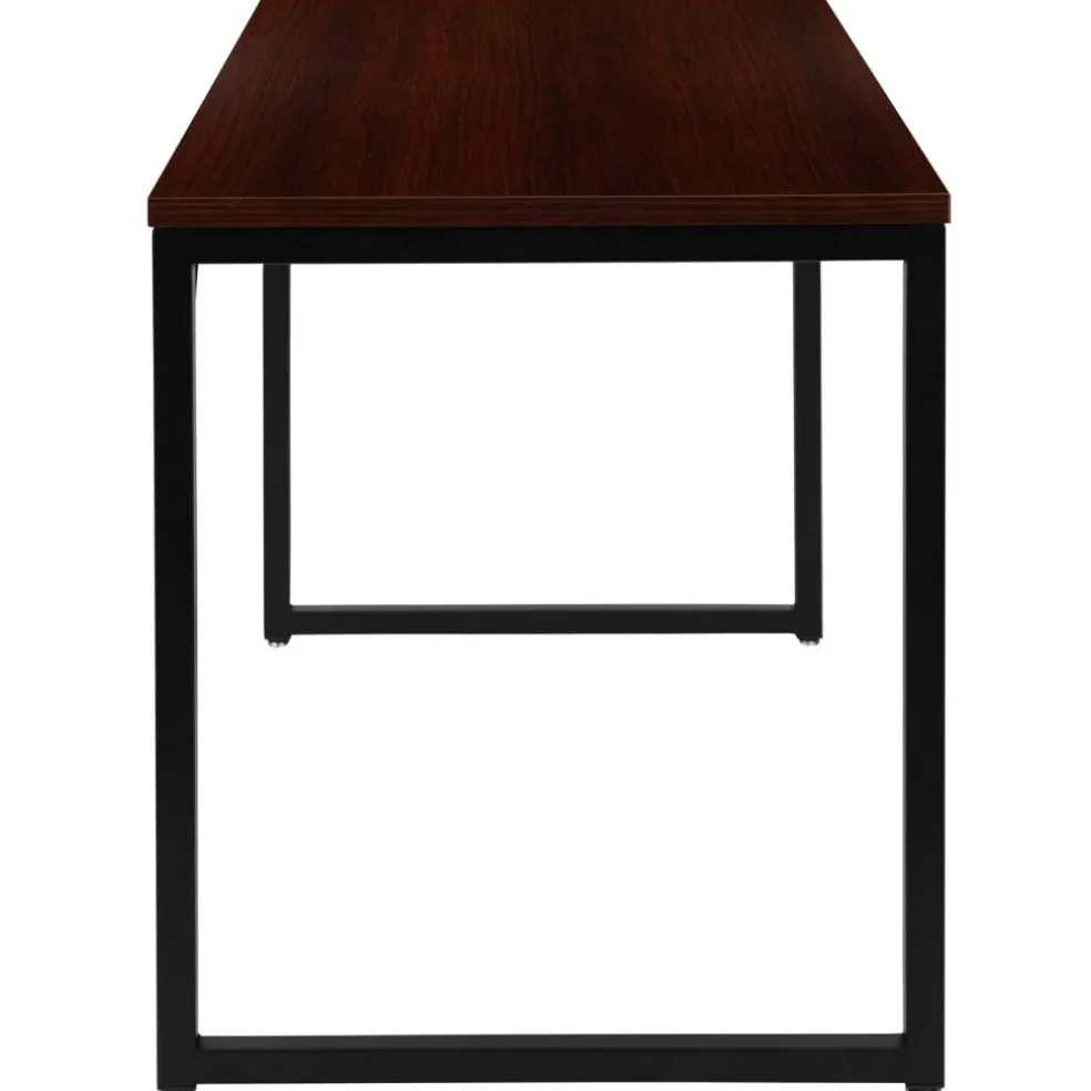 Merrick Lane Berlin 47 Inch Computer Desk with Open Metal Frame