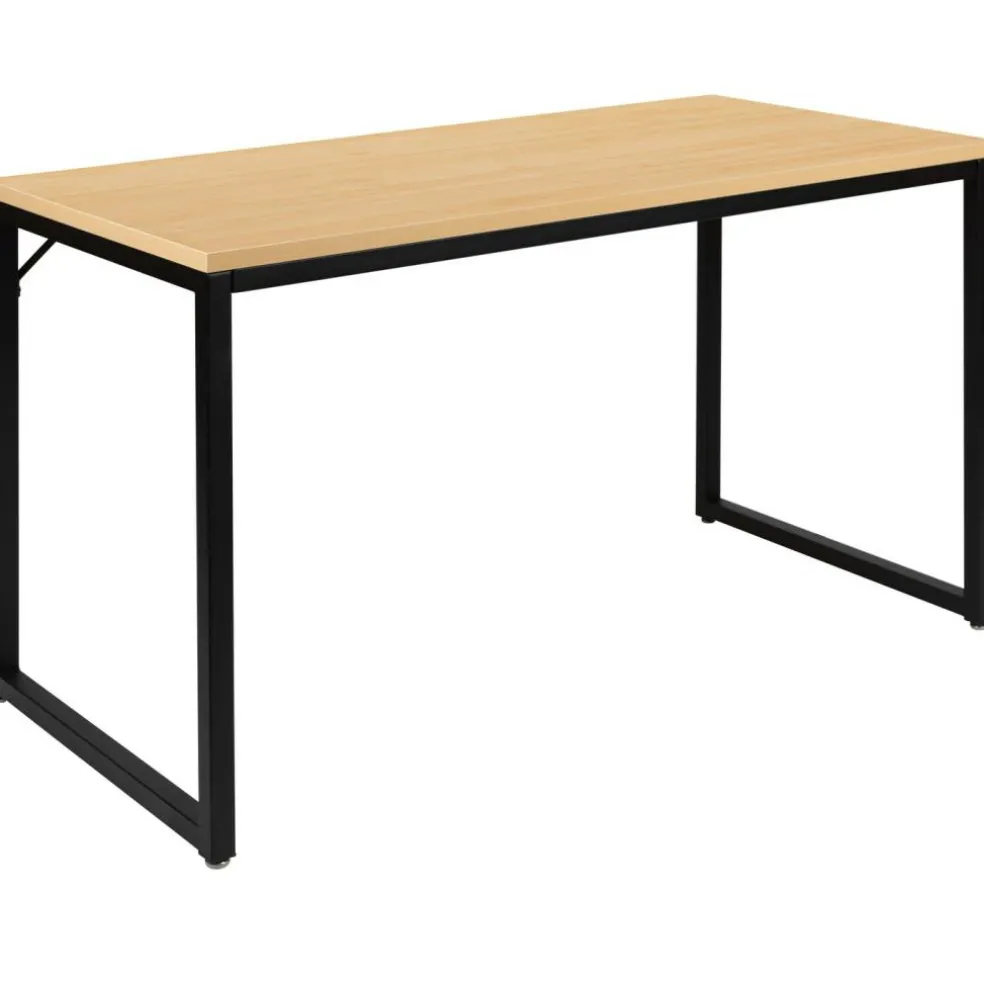 Merrick Lane Berlin 47 Inch Computer Desk with Open Metal Frame