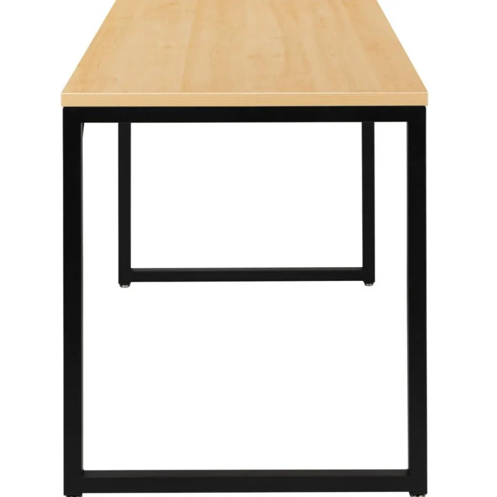 Merrick Lane Berlin 47 Inch Computer Desk with Open Metal Frame
