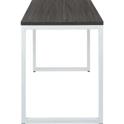 Merrick Lane Berlin 47 Inch Computer Desk with Open Metal Frame