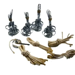 Merry Corliss Small Votive Olive Oil Light Kits Elements and Wick Pack of 25
