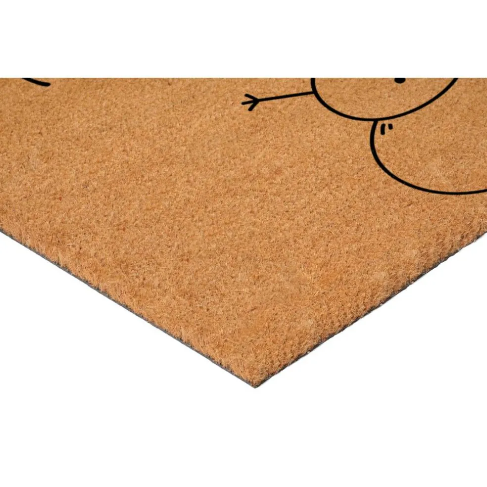 Merry Snowman Doormat
