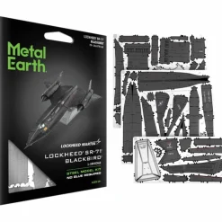 Metal EarthĀ® LockheedĀ® SR-71Ā® BlackbirdĀ® Steel Model Kit