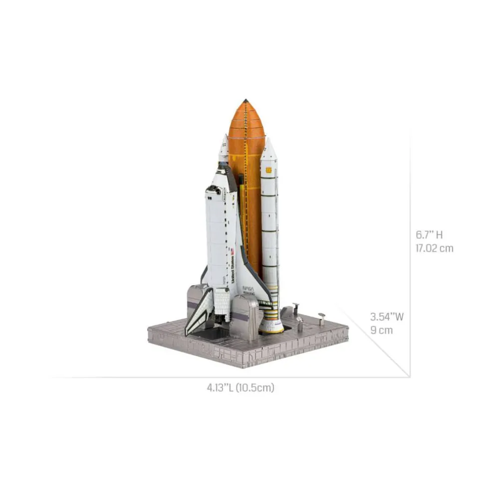 Metal Earth Premium Series ICONX 3D Metal Model Kit - Space Shuttle Launch Kit