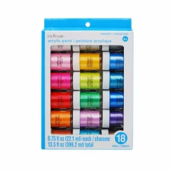 Metallic 18 Color Acrylic Paint Set by Creatology™