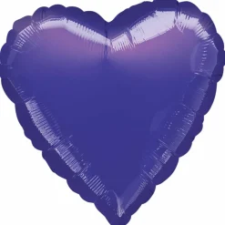17" Metallic Heart Foil Balloon