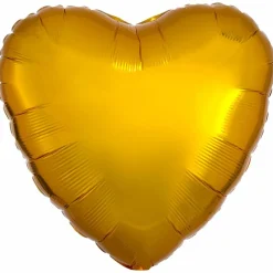 17" Metallic Heart Foil Balloon