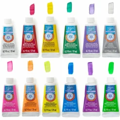 Metallic & Neon Acrylic Paint Set by Artist's Loft™