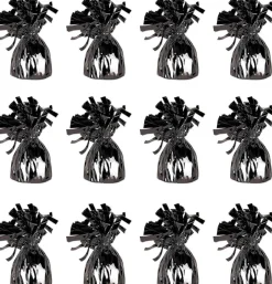 Metallic Wrapped Balloon Weight Pack of 12