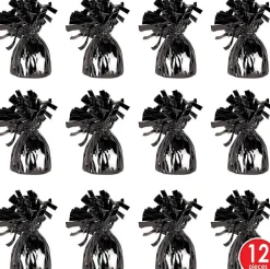 Metallic Wrapped Balloon Weight Pack of 12
