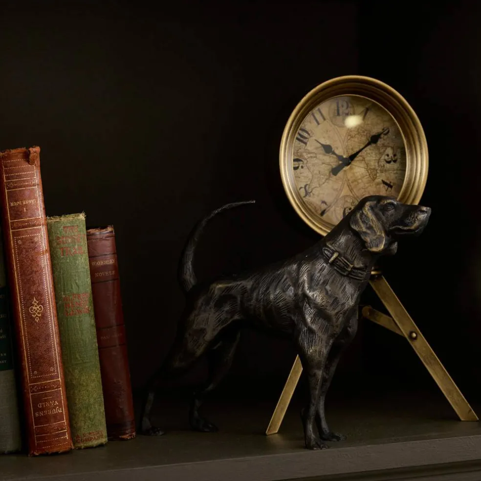 12" Metal Tabletop Clock by Ashland®