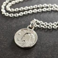 Metal Zodiac Coin Charm by Bead Landing™