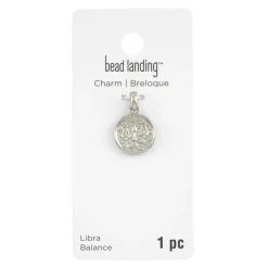 Metal Zodiac Coin Charm by Bead Landing™