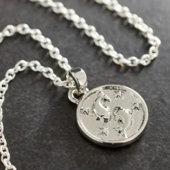 Metal Zodiac Coin Charm by Bead Landing™
