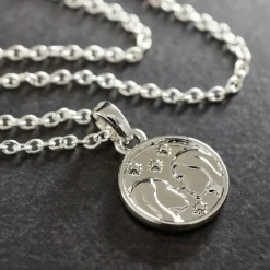 Metal Zodiac Coin Charm by Bead Landing™