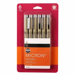 Micron® 003 Micron® Extra Fine Line Pens, 6ct.