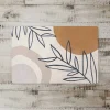 Mid Mod Arch Leaves Floor Mat