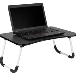 Mind Reader Freestanding Portable Foldable Lap Desk with Fold-Up Legs