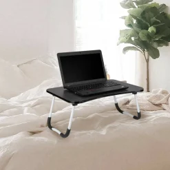 Mind Reader Freestanding Portable Foldable Lap Desk with Fold-Up Legs