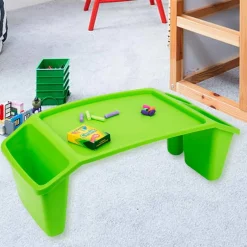 Mind Reader Kids’ Freestanding Portable Lap Desk With Side Pockets