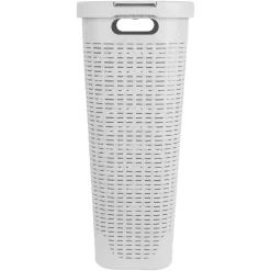 Mind Reader 23.5'' Slim Laundry Hamper with Cutout Handles