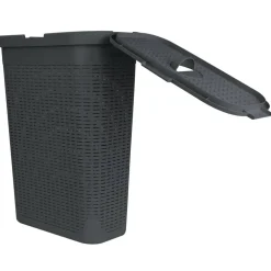 Mind Reader 23.5'' Slim Laundry Hamper with Cutout Handles