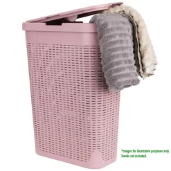 Mind Reader 23.5'' Slim Laundry Hamper with Cutout Handles