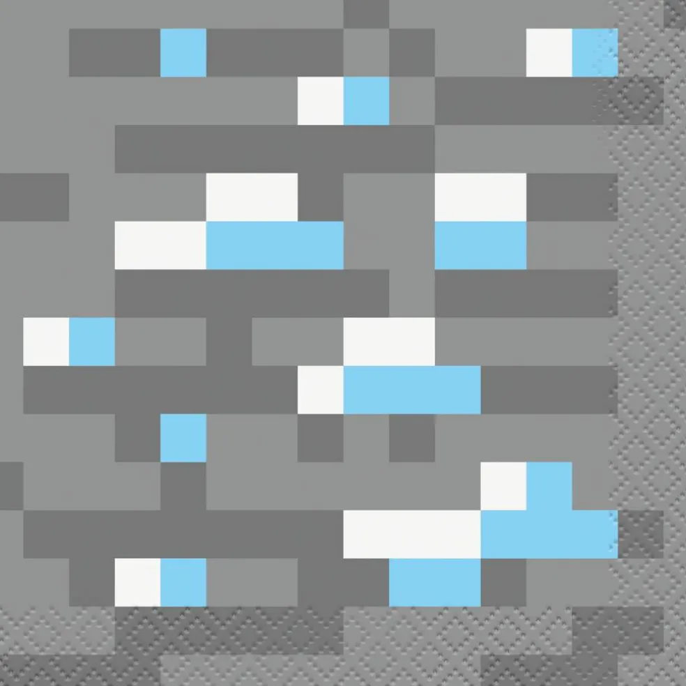 Minecraft Beverage Napkins, 16ct.