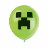 12" Minecraft Creeper Latex Balloons, 8ct.