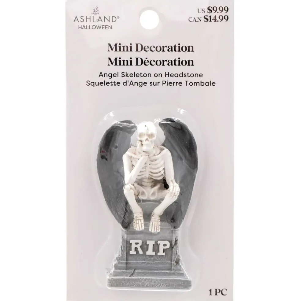 Mini Angel Skeleton on Headstone by Ashland®