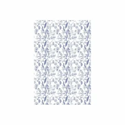 Miniature Blue Floral Floor & Wall Covering by Make Market®