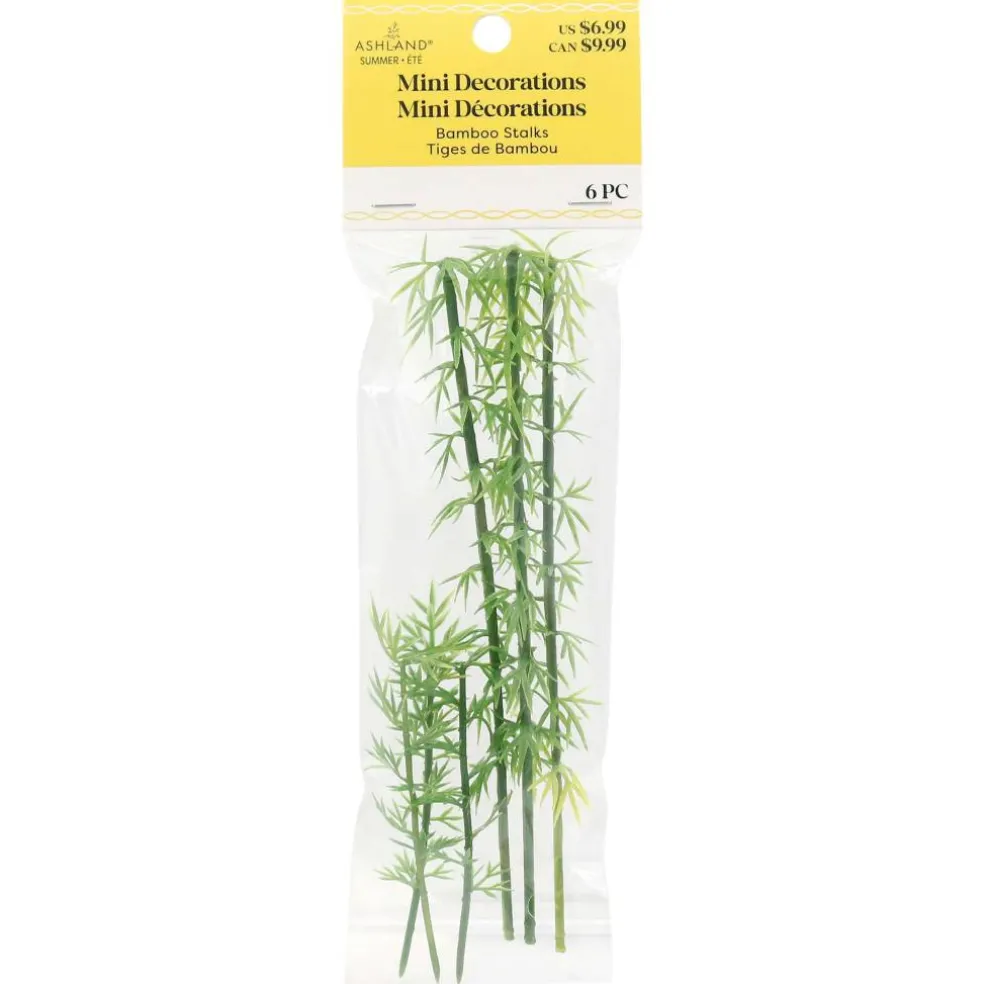 Mini Bamboo Stalk Decoration Set by Ashland®