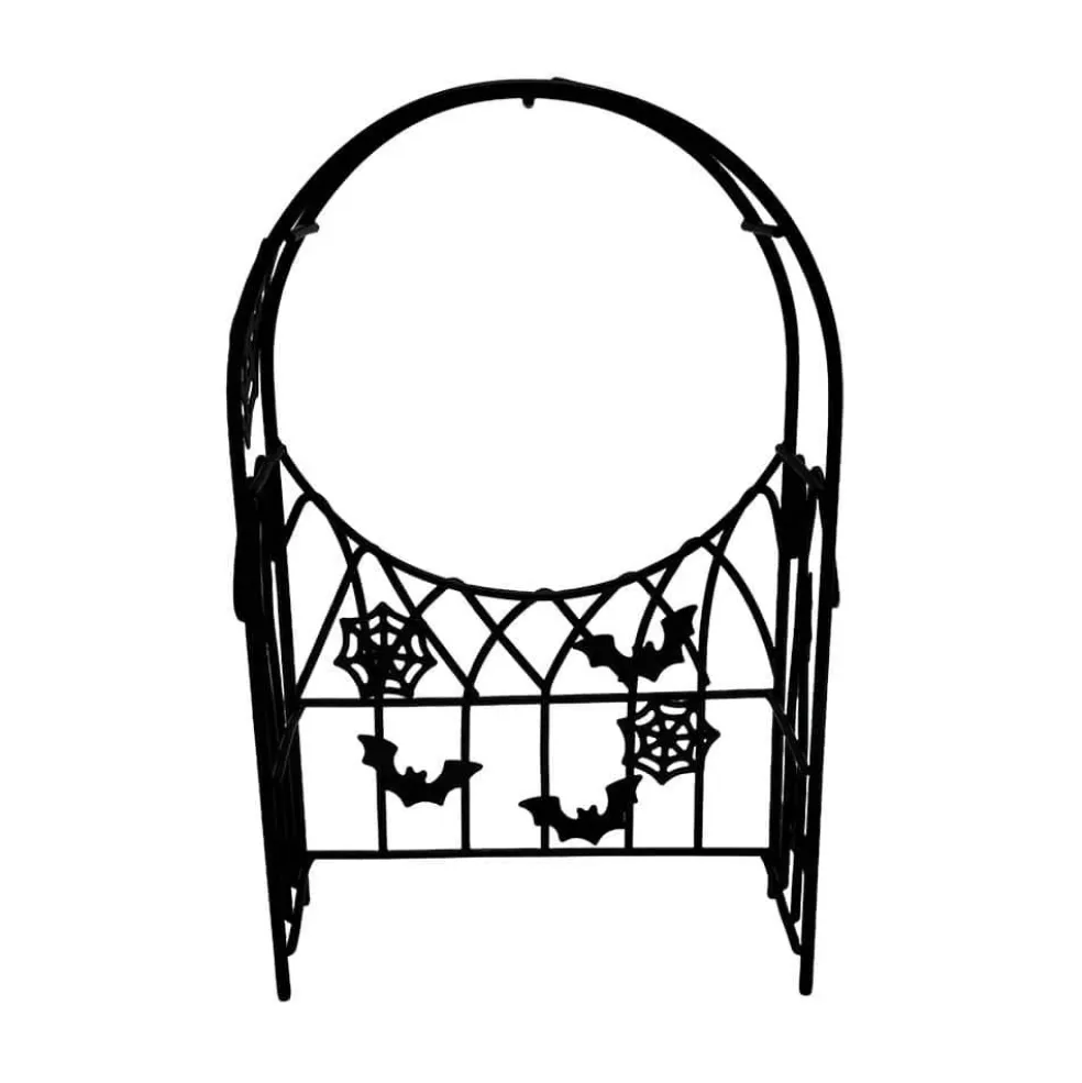 6" Mini Bat & Spiderweb Metal Arch by Ashland®