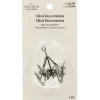 Mini Black Bat & Crystal Chandelier Decoration by Ashland®
