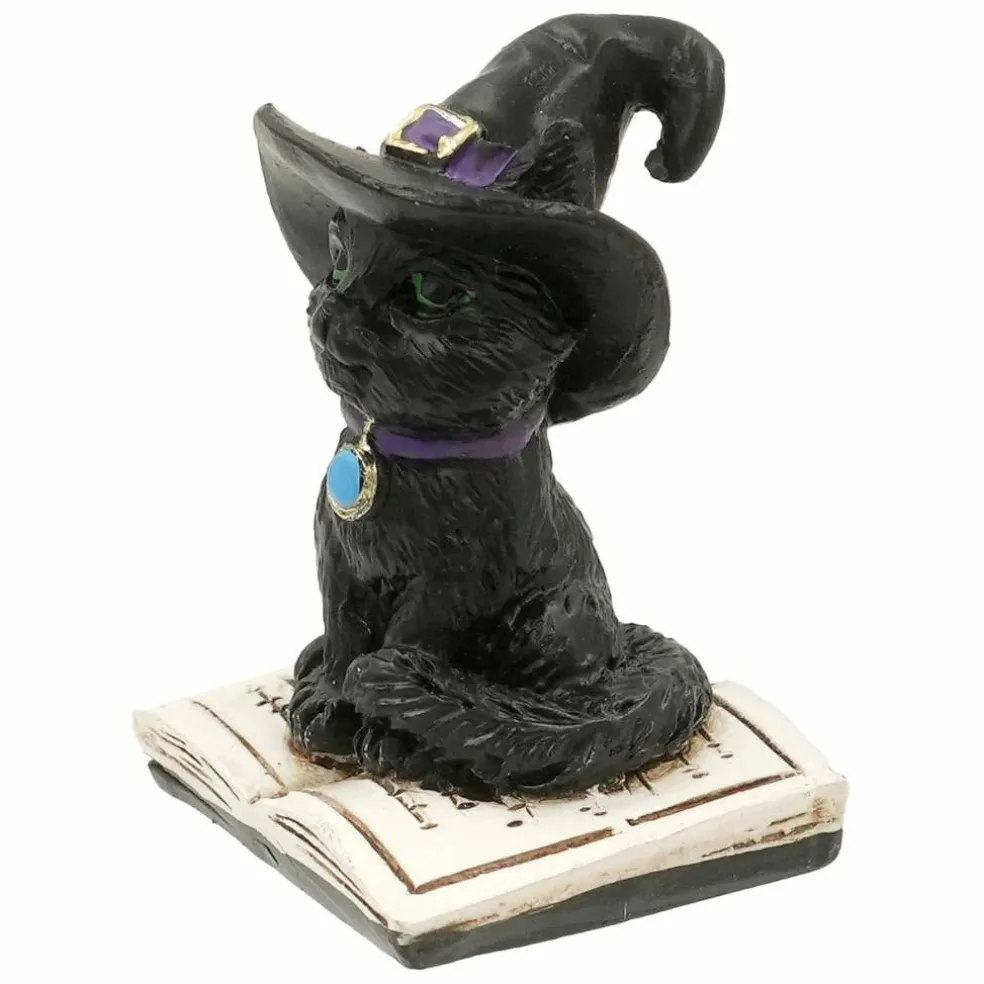 Mini Black Cat on Book by Ashland®