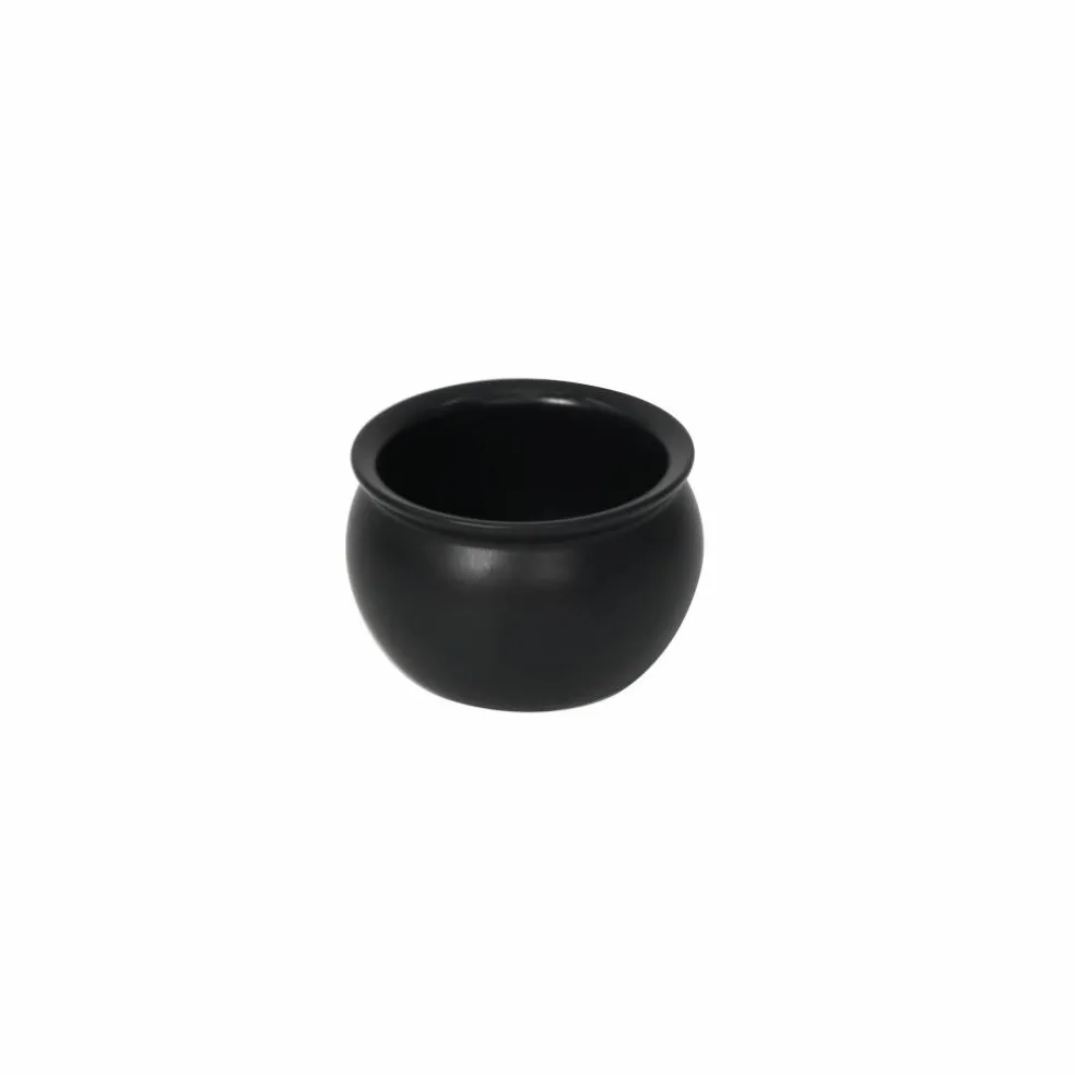 Mini Black Ceramic Cauldron by Makery™