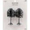 Mini Black Glitter Trees, 2ct. by Ashland®