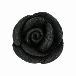 Mini Black Royal Icing Roses 1/2 Inch 40 Count