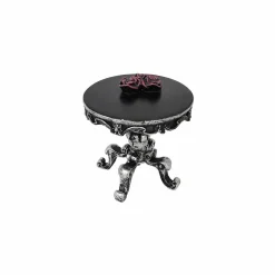 Mini Black & Silver Table with Roses by Ashland®