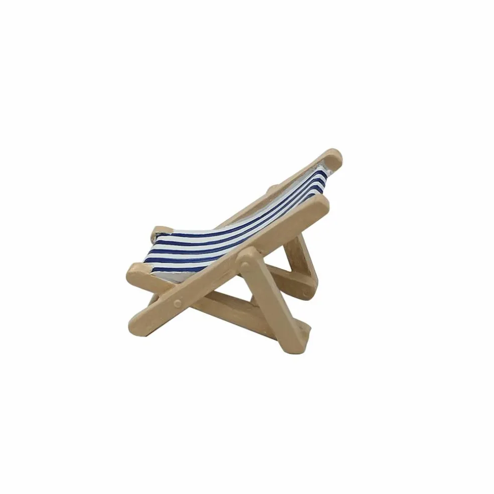 Mini Blue Striped Beach Chair by Ashland®