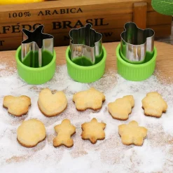 Mini Cookie Cutters & Fruit/Vegetable Stamps 35 Pack