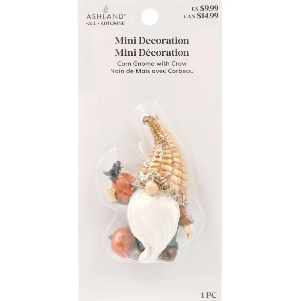 Mini Corn Gnome with Crow by Ashland®