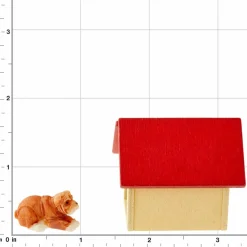 Mini Doghouse & Dog by Make MarketĀ®