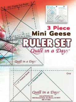 Mini Geese Ruler Set by Quilt in a Day