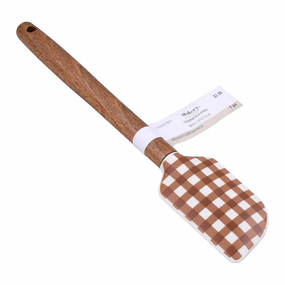 Mini Gingham Spatula by Makery™