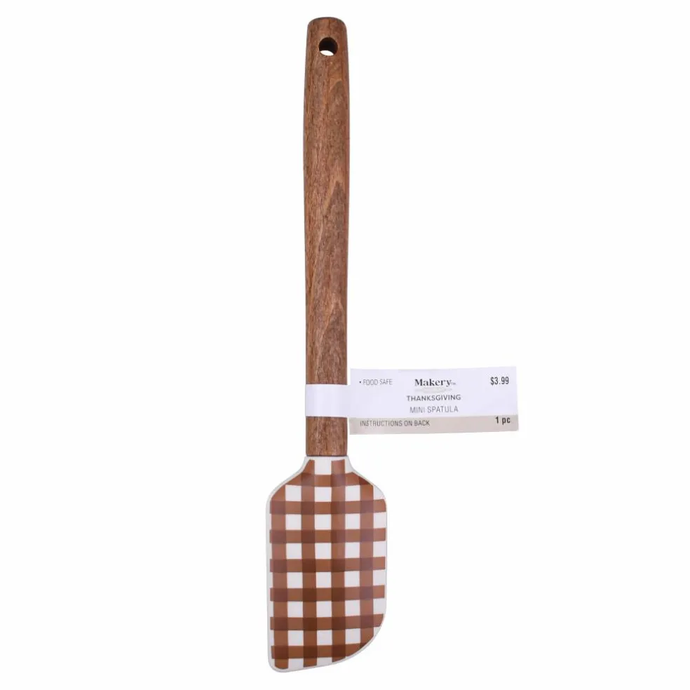 Mini Gingham Spatula by Makery™
