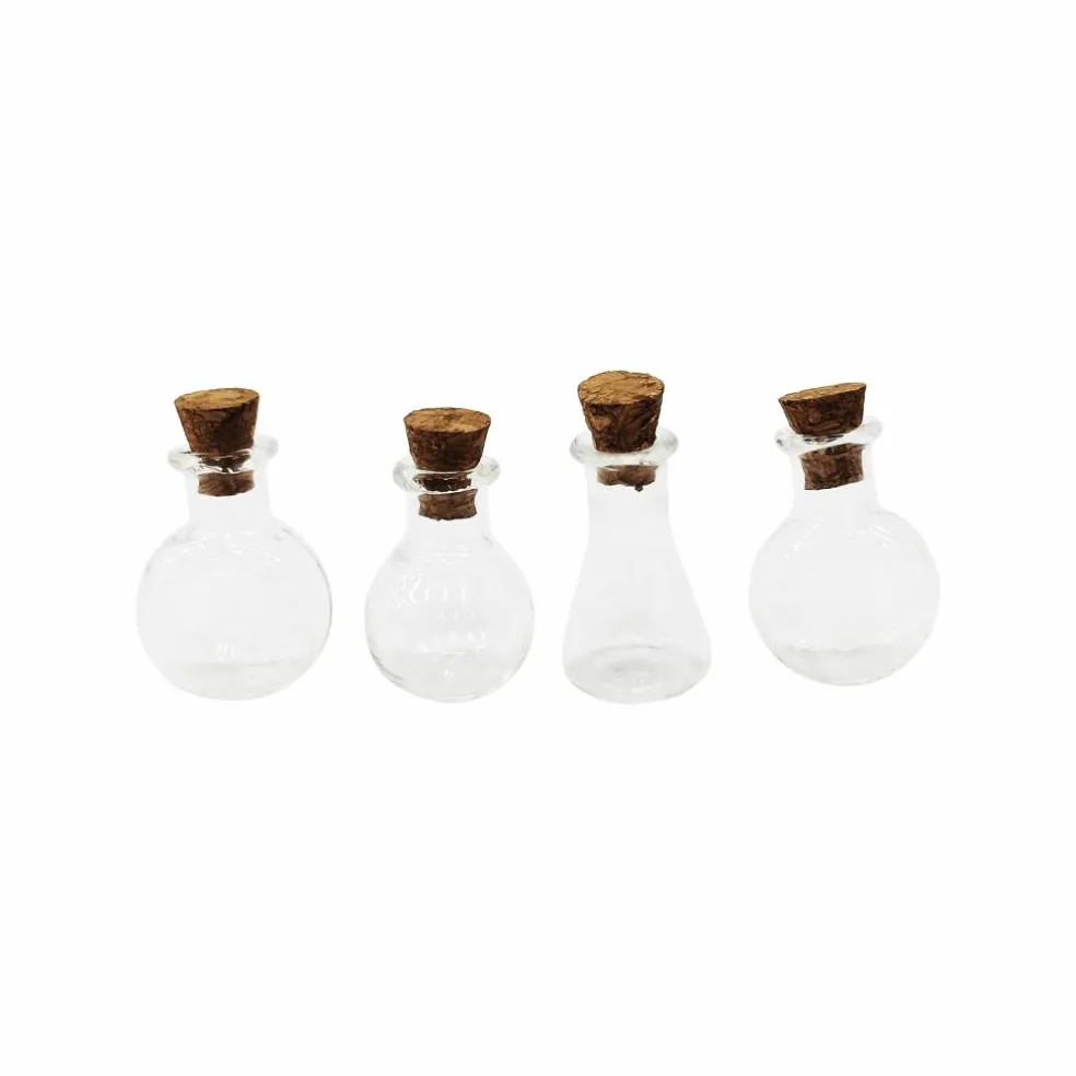 Mini Glass Potion Bottle Set by Ashland®