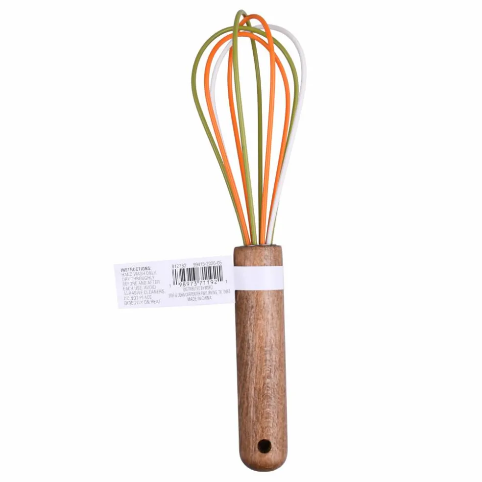 Mini Green & Orange Whisk by Makery™