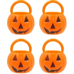 Mini Jack-o'-Lantern Candy Buckets, 4ct. by Ashland®